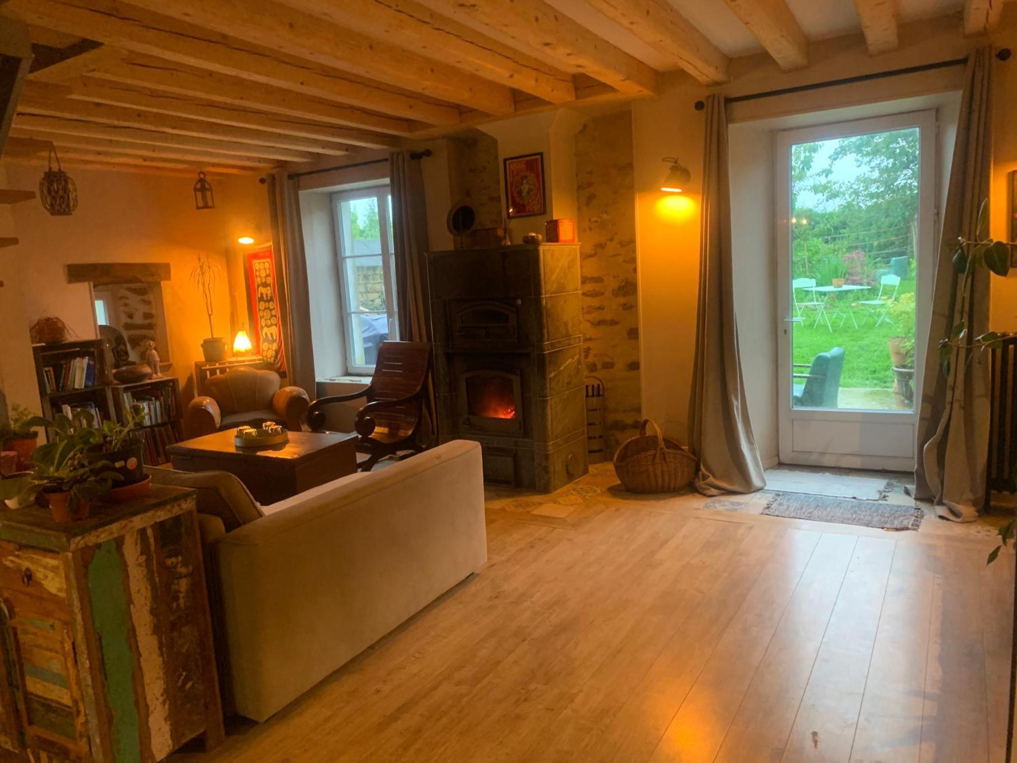 Au Joyeux Lureau Bed & Breakfast Touquin Bagian luar foto