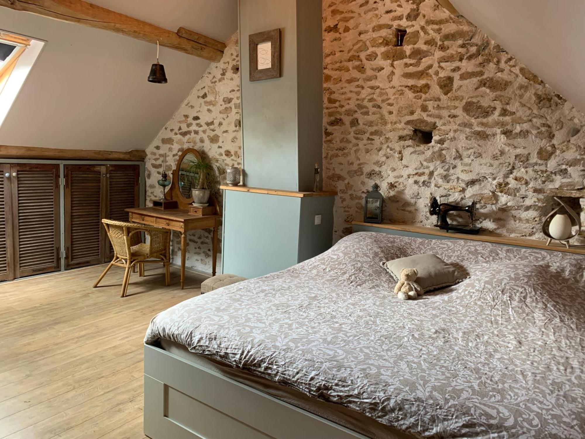 Au Joyeux Lureau Bed & Breakfast Touquin Bagian luar foto